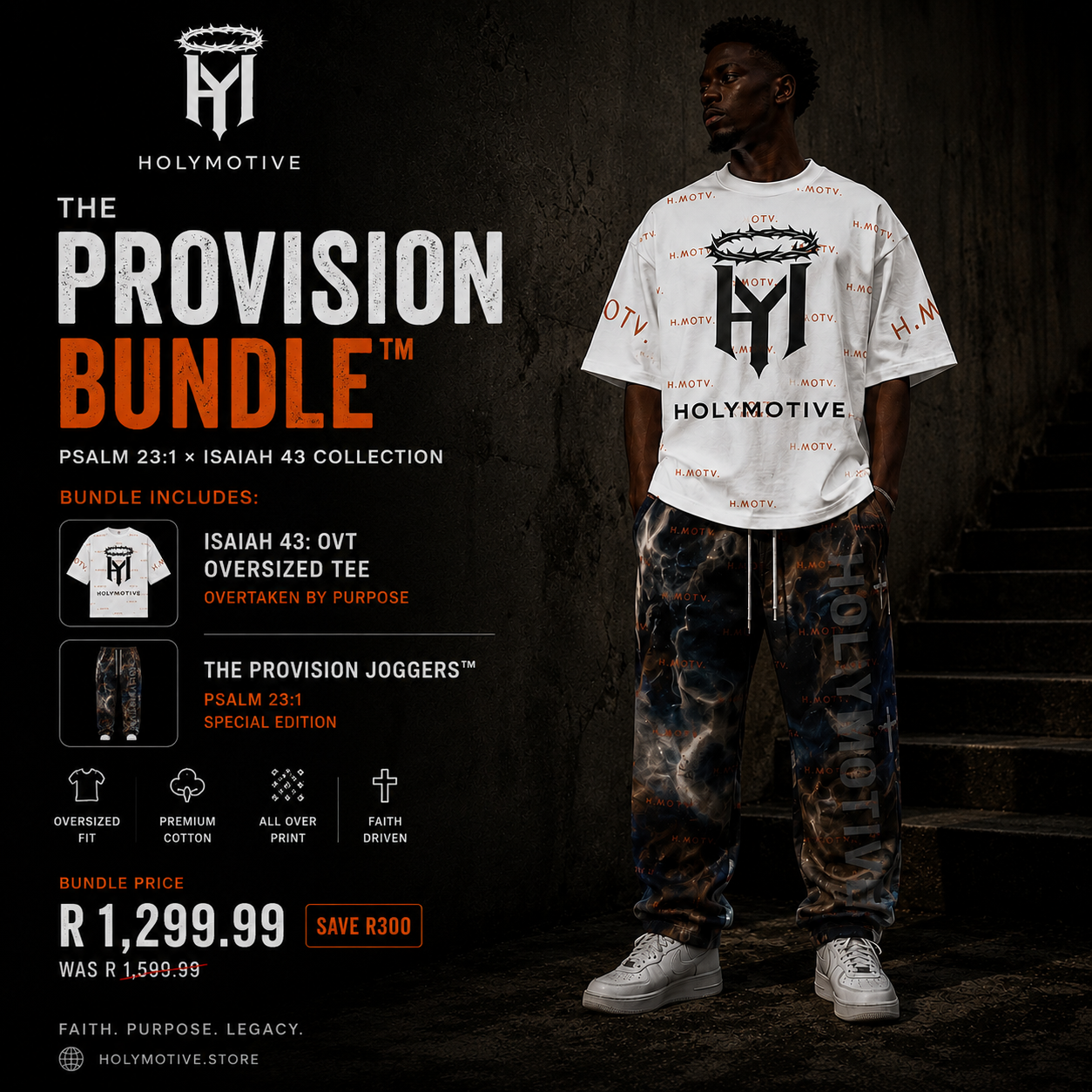 The Provision Bundle™ Save R300 — Psalm 23:1 × Isaiah 43 Collection